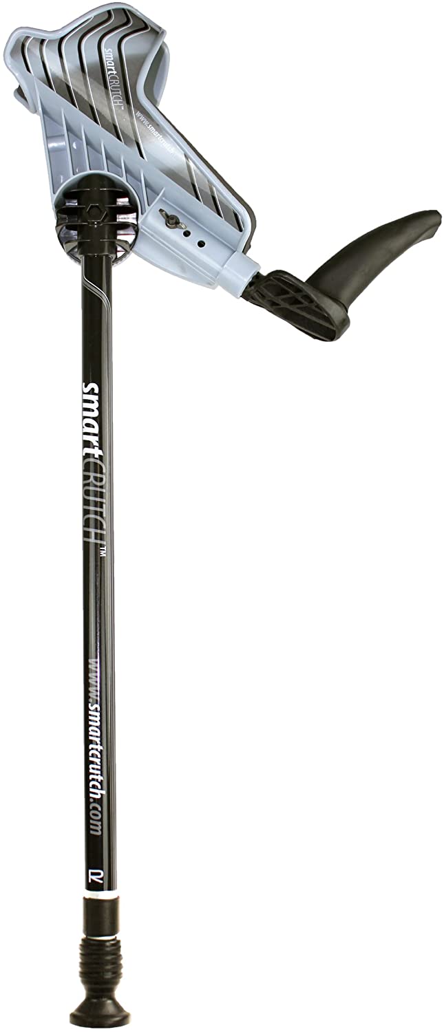 Smartcrutch Adult Pair Crutches with Choice of Colour, , , grey/white,