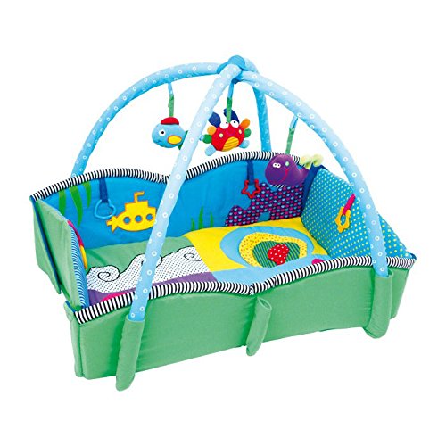 On The Back Baby Play Blanket Pulpino Snuggly And Colourful Play Gym + Fol