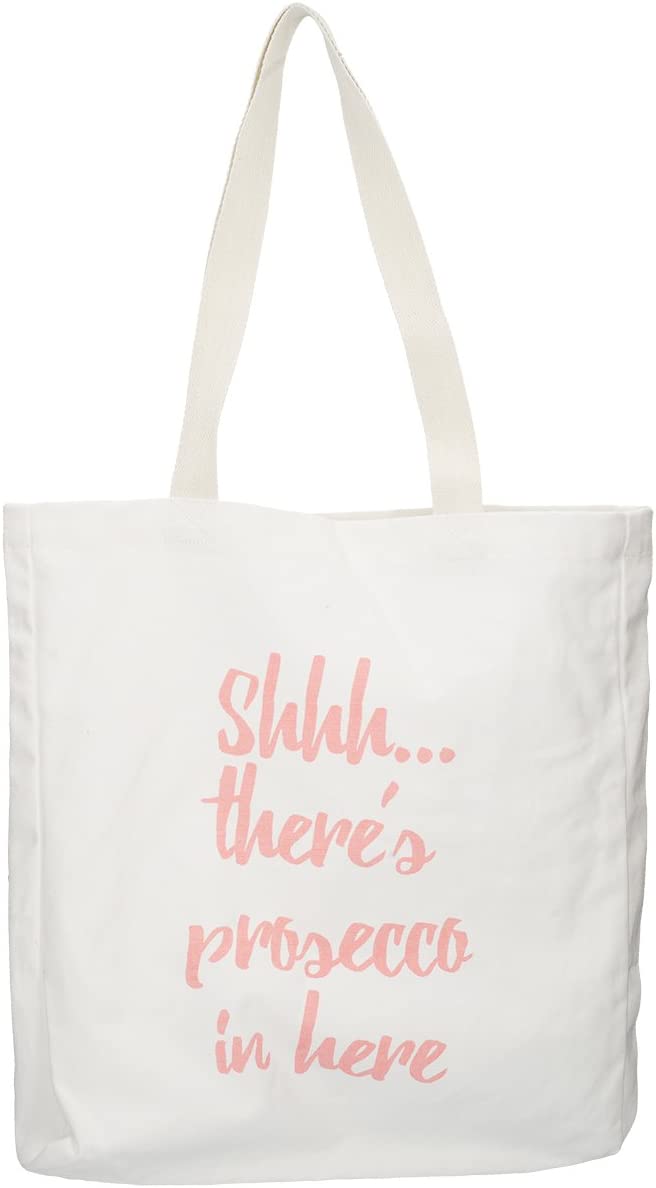 Creative Tops Ava and I canvas bags, Plastic, white, 43 x 42 x 2,5 cm