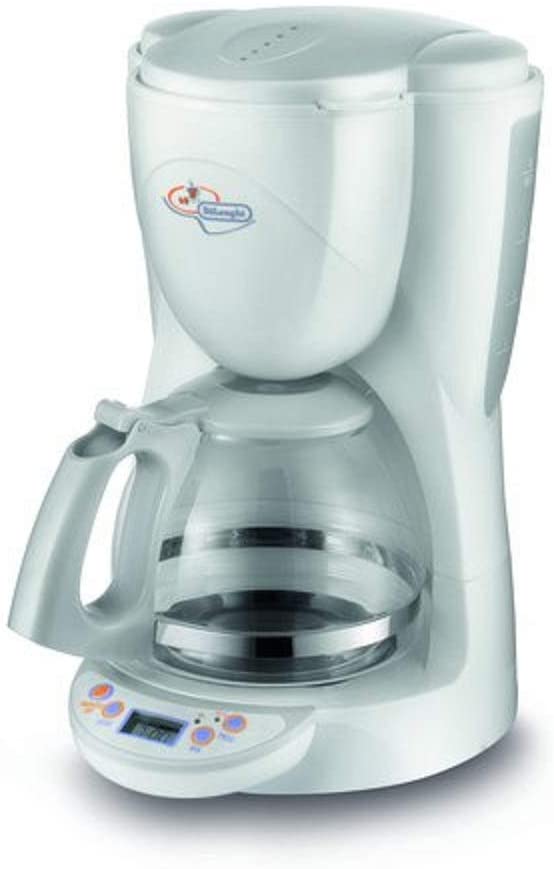 Delonghi ICM4.1 Filter Coffee Maker, Capacity: 10 Cups, White, 1000W