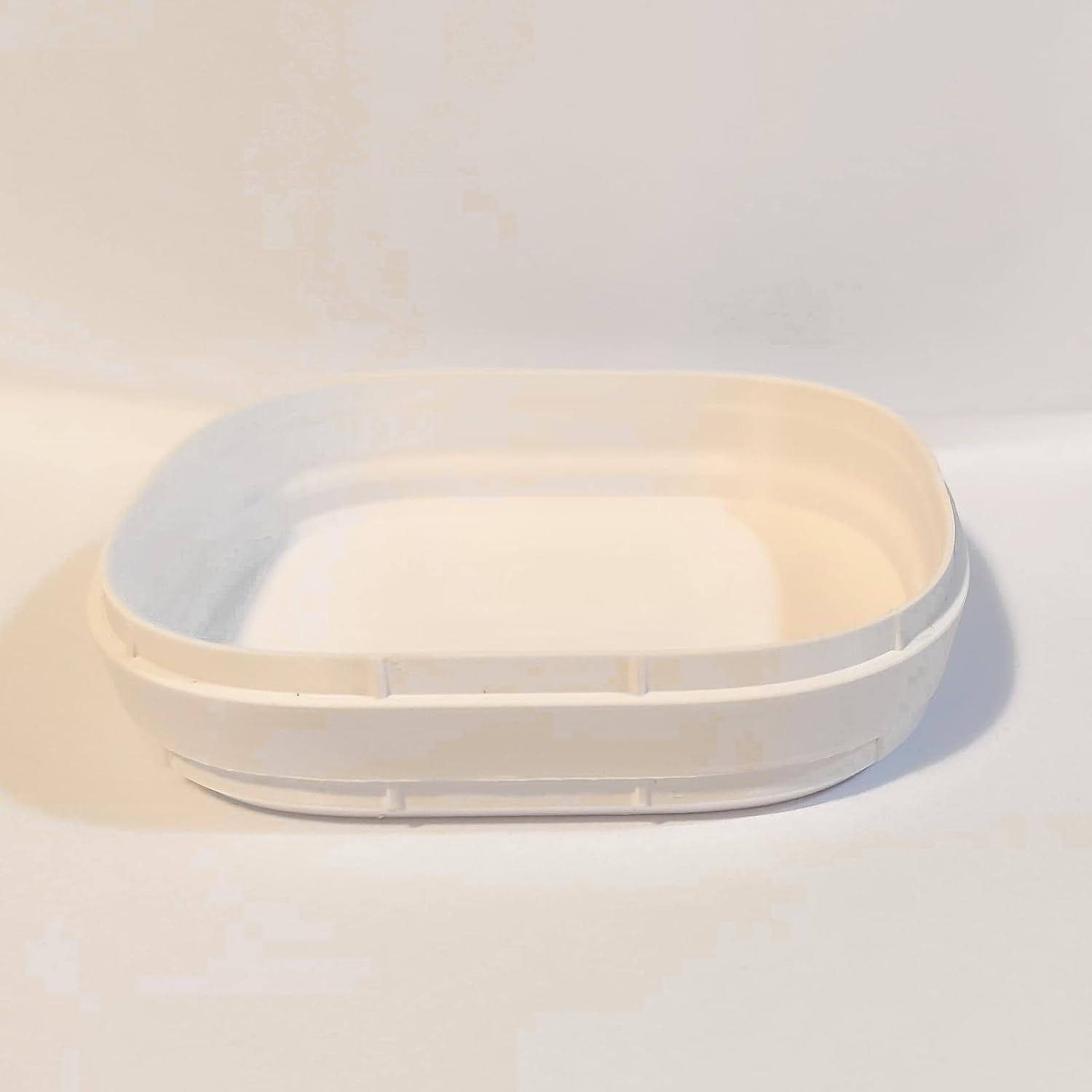 Low Drip Tray for Philips Baristina Portafilter Coffee Machine Suitable for Higher Coffee Cups and Mugs (White)