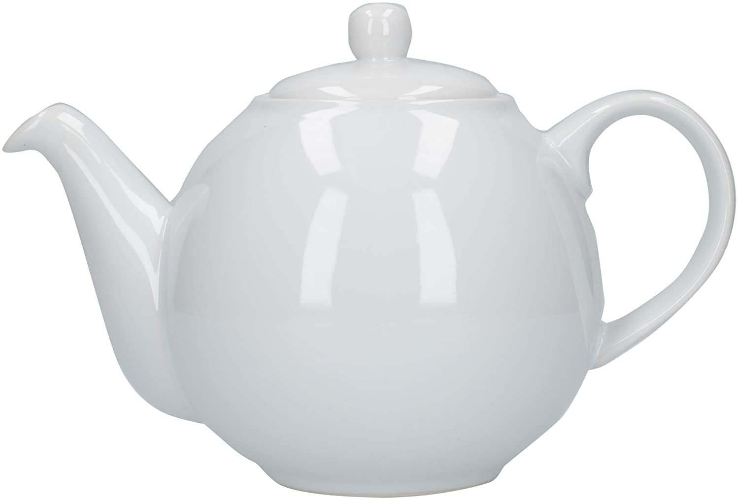 London Pottery 4 Cup Globe Teapot White