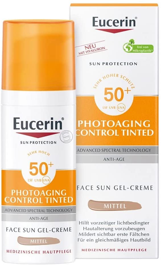 EUCERIN Sun CC Cream Tinted Medium SPF 50+ 50 ml
