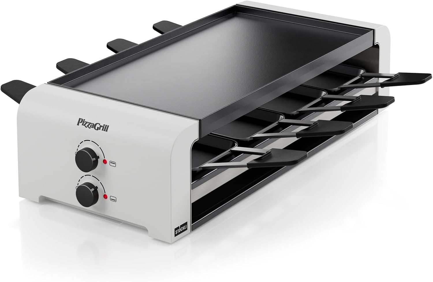 Stöckli Raclette PizzaGrill 8 White