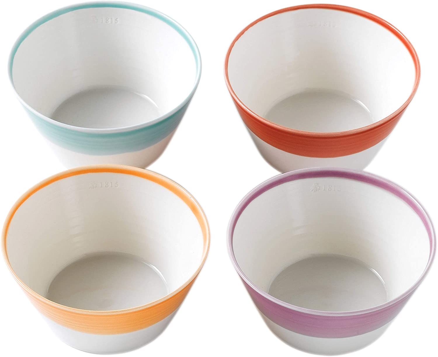 Royal Doulton Porcelain 1815 Brights Cereal Bowl, Set of 4, Multi-Colour