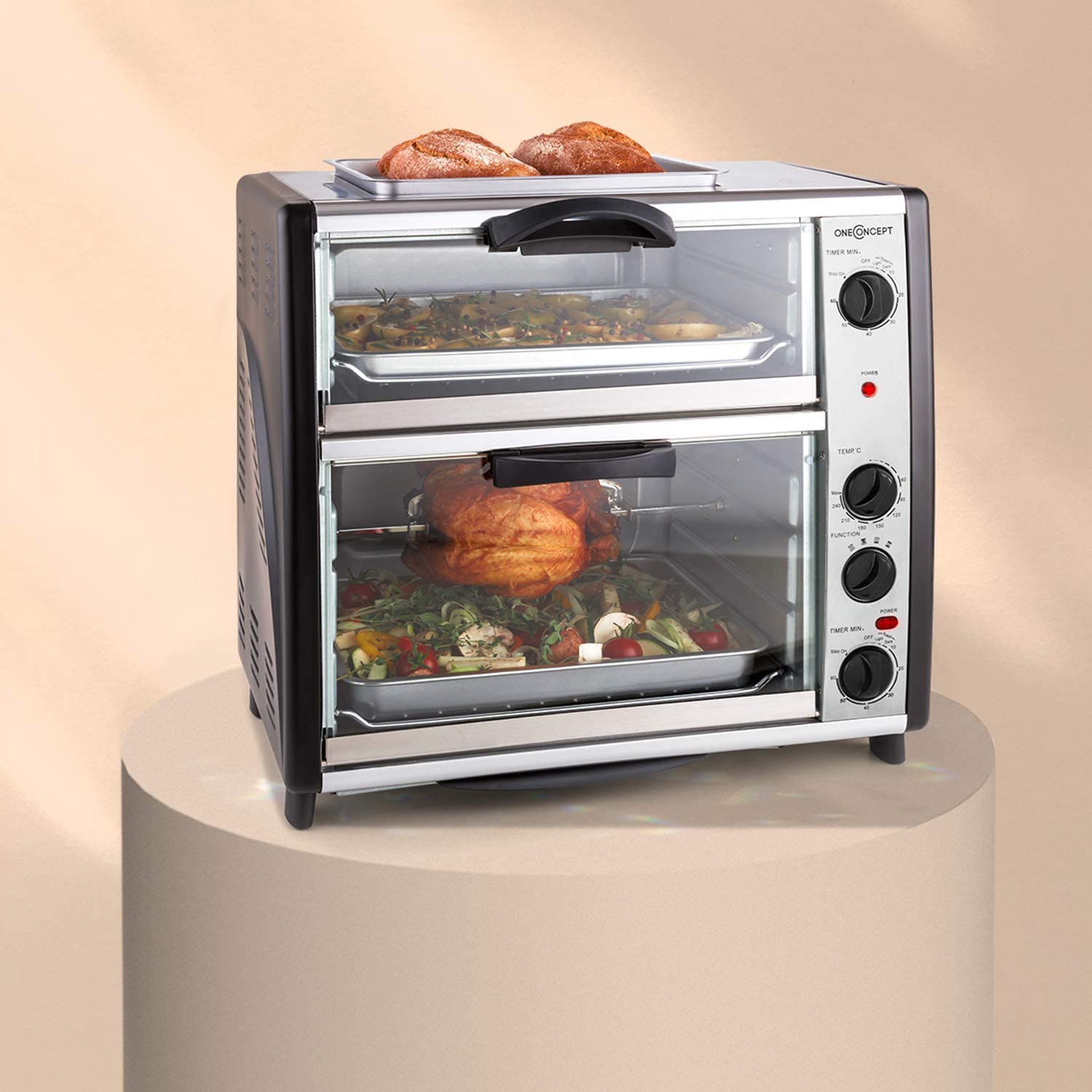 Oneconcept All-You-Can - Eat-Double Oven