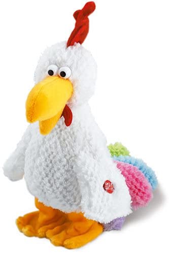 Happy People Soft Toy Hen With Sound 30 Cm Dances And Clucks