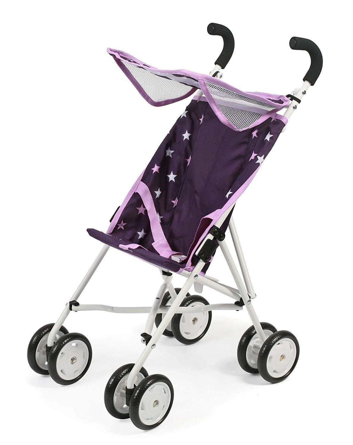 Bayer Chic 2000 623 71 Buggy Vita, for dolls up to approx. 50 cm Stars Purple