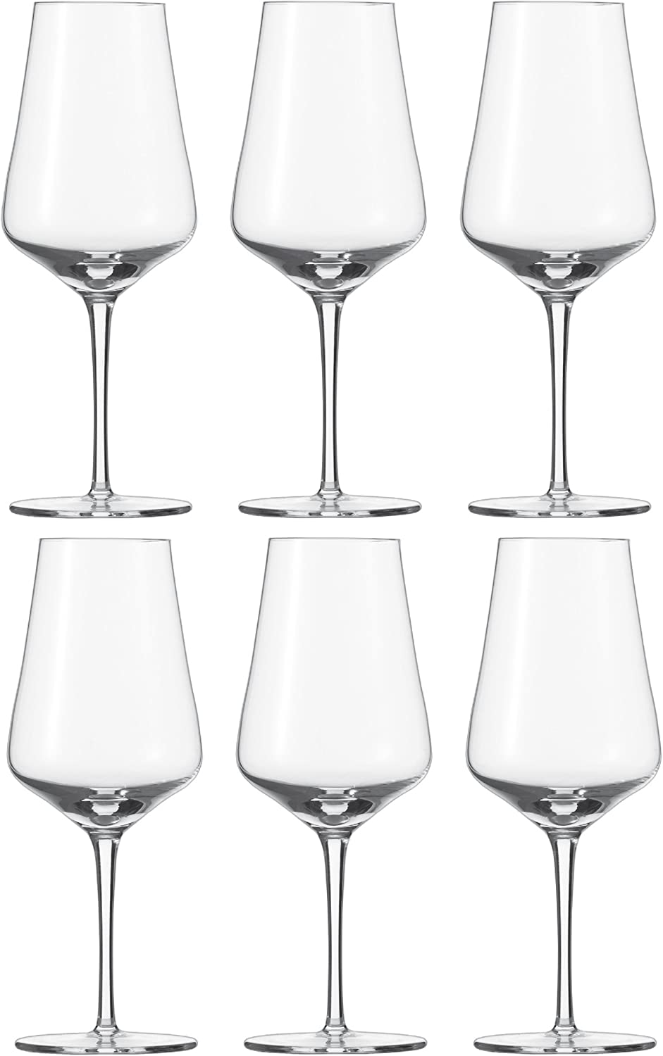 Set of 6 Schott Zwiesel Fine Beaujolais/Red Wine Glasses 8648/1) ungeeicht (6)