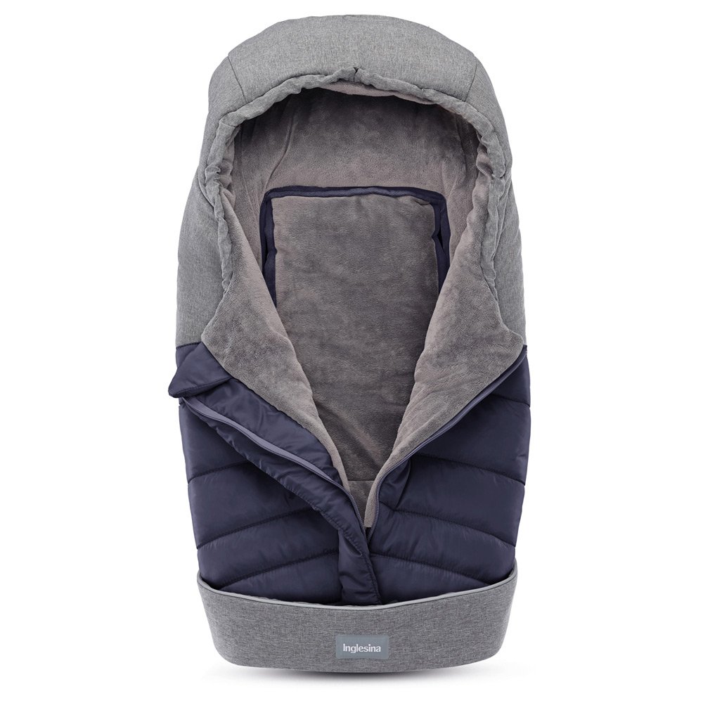 Inglesina Winter Footmuff For Stroller And Car Seat  Navy Blue
