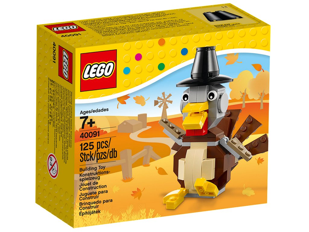 Lego Thanksgiving Turkey, Box Set 40091