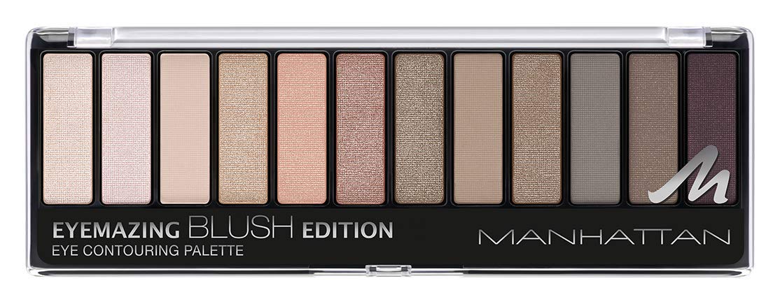 MANHATTAN Eyemazing Eye Contouring Palette, ‎002 blush edition