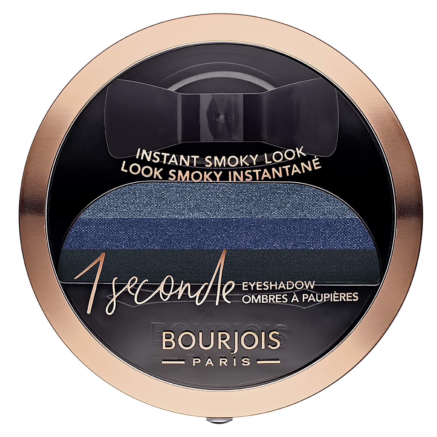 3 BRUJAS Bourjois Eye Shadow 1 Second Eye Shadow - Smoky Easy and Intense Colour - 04 Insaisissa Blue 3g, unverwüstlich, ‎04 blau