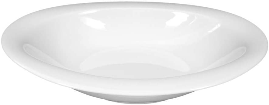 Seltmann Weiden Top Life Weiss Uni Oval Low Bowl 21 cm Soup Plate