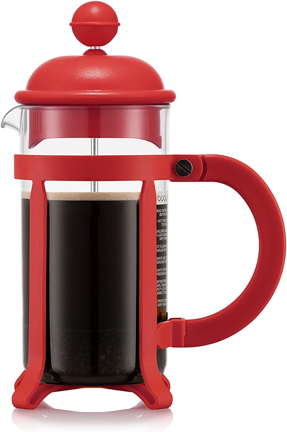 BODUM 1903-04 JAVA Coffee Maker, Rack and Lid, Plastic, 3 Cups, 0.35 L