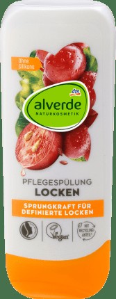 alverde NATURKOSMETIK Organic flaxseed conditioner, organic grape, 200 ml