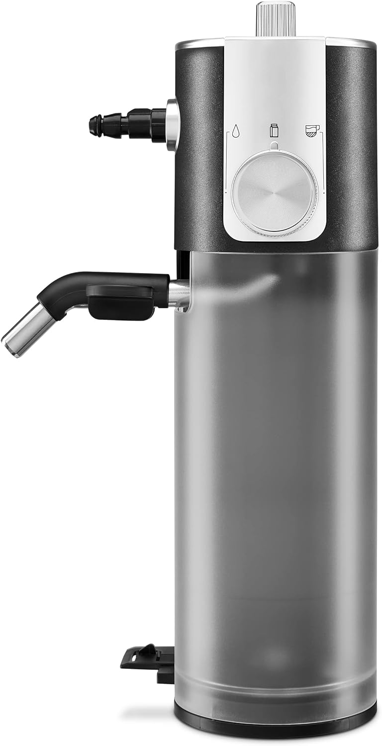 KitchenAid KESMK4BM Automatic Milk Frother Attachment, Plastic, Matte Black