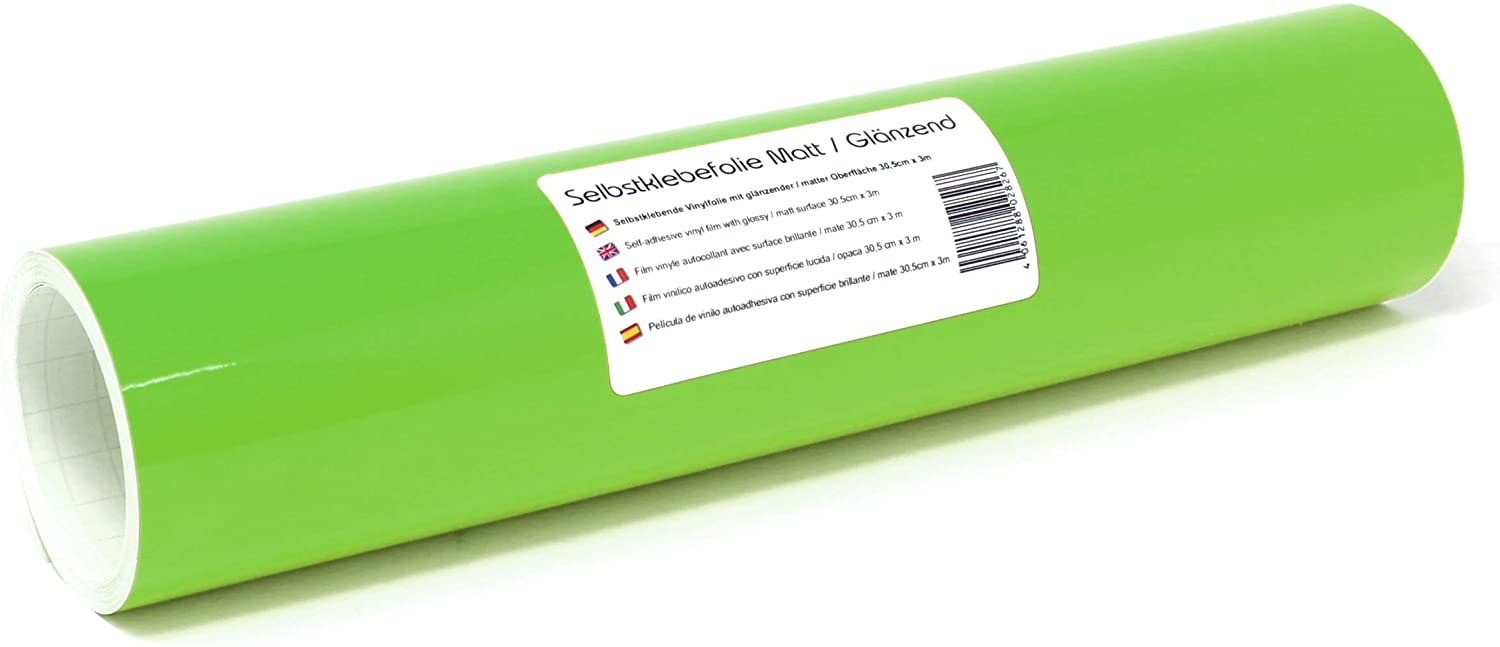 Finest Folia (12,89€/M2 Self-Adhesive Plotter Foil Craft Foil 31Cm X 3M 105