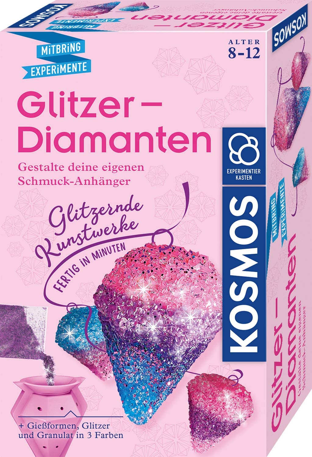 Cosmos 657758 Glitter Diamonds Kids Experiment Set