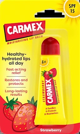 Lip care Strawberry Tube SPF 15, 10 g