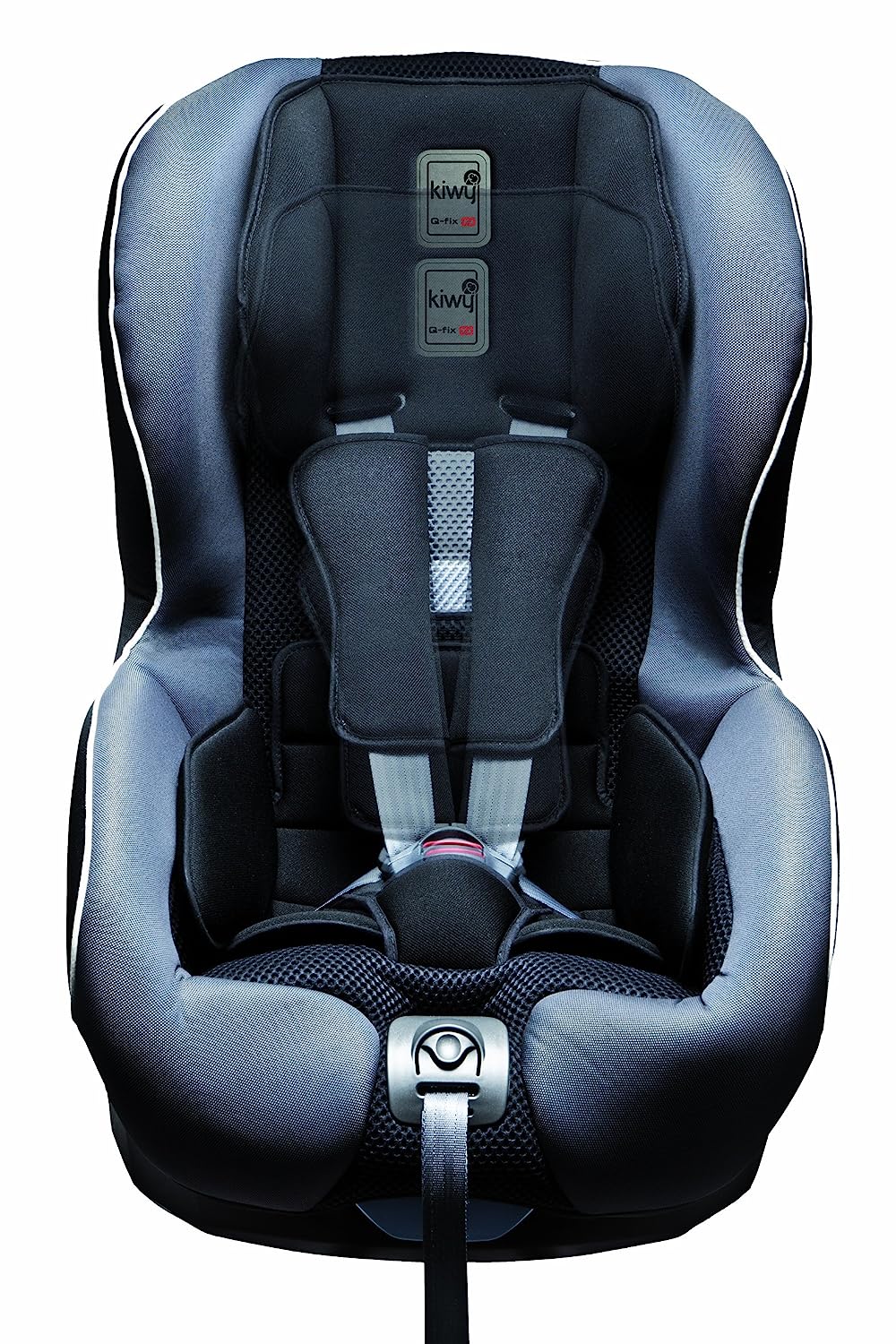 Kiwy 14011KW02B Child Car Seat GRUPPE1 1 with Isofix and Shock-Absorber-And-Automatic-Tensioning-System Energy Management 9-18 kg carbon black