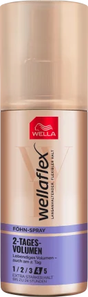 wellaflex Styling Spray Hair dryer spray 2-day volume, 150 ml