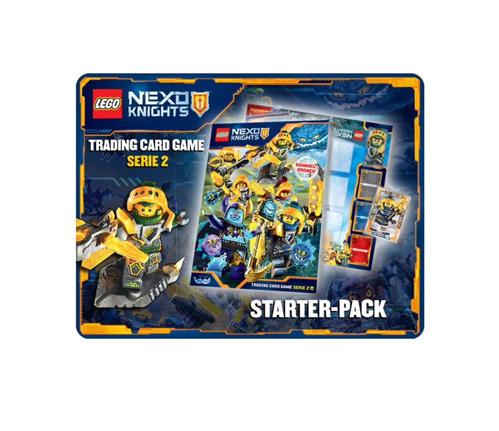 Top Media Lego Nexo Knights Series 2 Trading Cards Starter Pack Folders With One And 