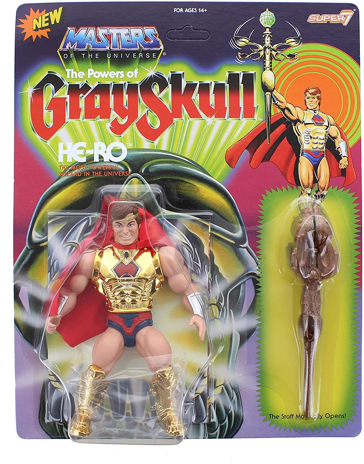 He-Man Masters Of The Universe The Powers Of Grayskull Vintage Collection A