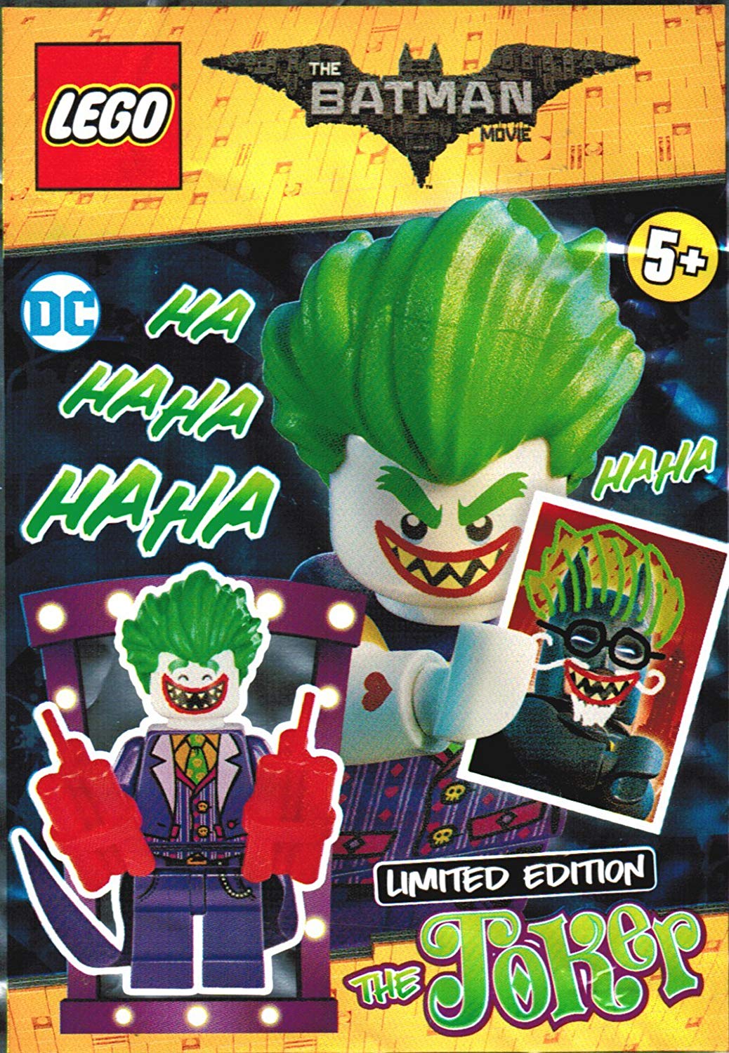 Lego Batman Movie Joker Mini Figure (Promo)