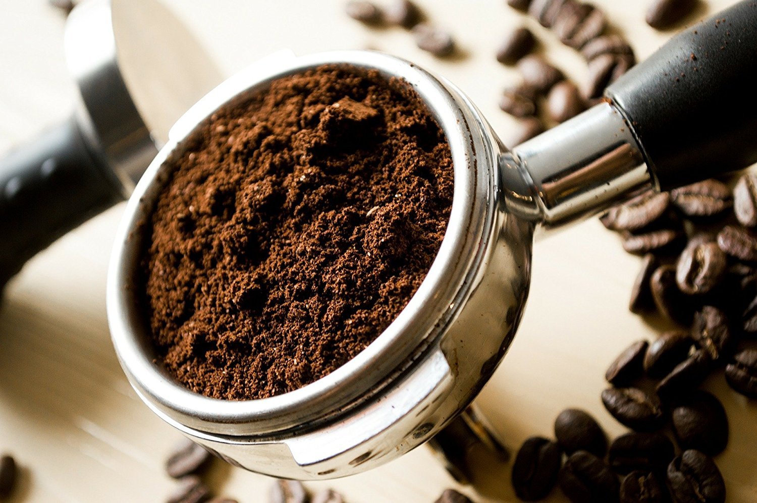 Organic Espresso/Cafe Decaffeinated 100% Arabica 500 g Ground for Espresso Maker and Portafilter