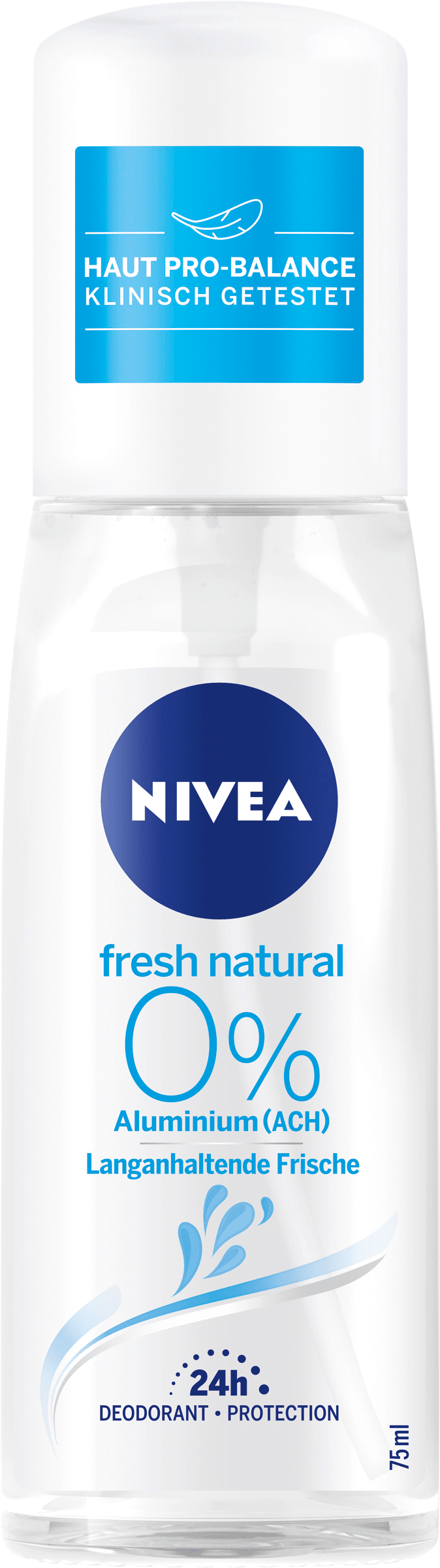 Nivea Deodorant Atomizer Deodorant Fresh Natural 75 Ml