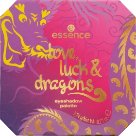 essence Lidschattenpalette Love, Luck & Dragons 01 Follow The Dragon Sparks, 7,74 g