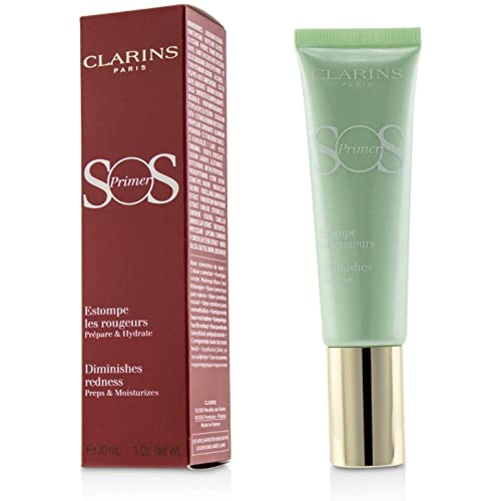 Clarins Make-Up Base Pack of 1 (1 x 30 ml), ‎#04-green