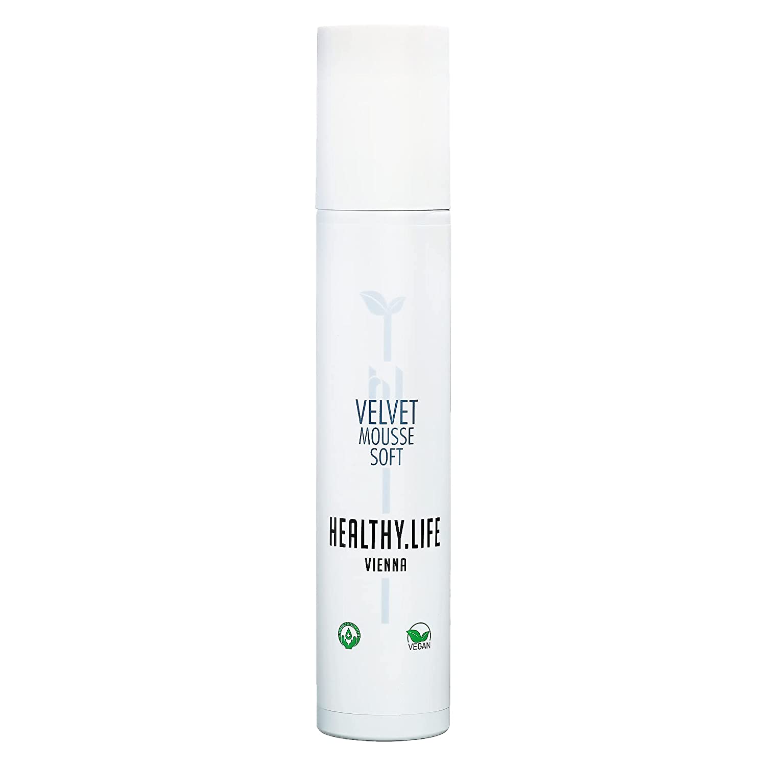 healthy.life Healthy Life Vienna Velvet Mousse Soft Vegan Volume Foam, Foam Resistant, Flexible and Natural Hold, Mousse Volume Fine Hair, Volume and for Blow-Drying, Curl Strengthener with Conditioner, 200 ml
