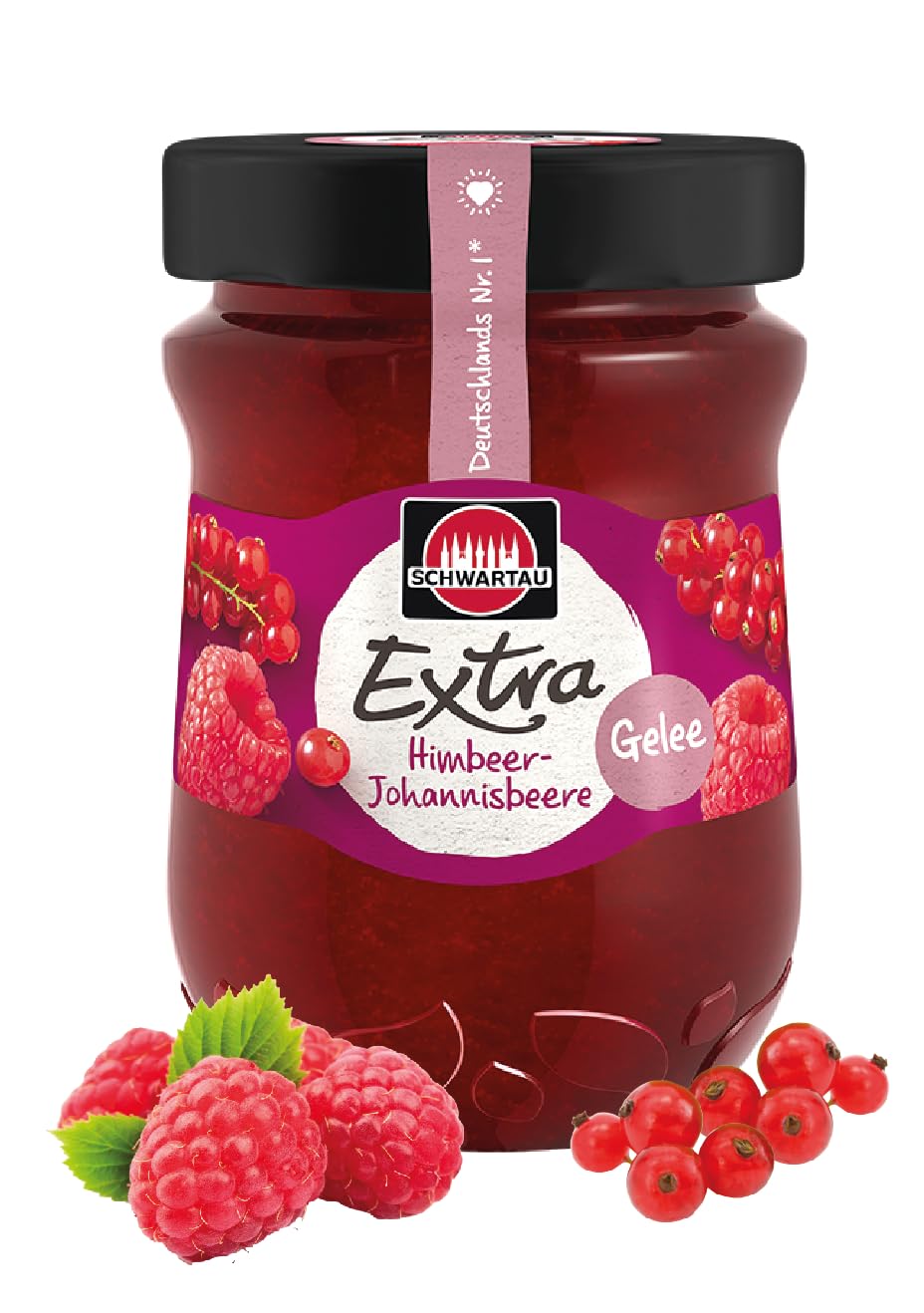 Extra Raspberry Currant Jam, 340g