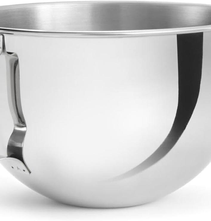 Kitchenaid 5.2 L Polished Bowl with Strap Handle for Bowl Lift Stand Mixer