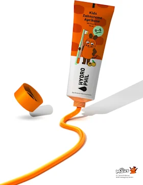 Toothpaste children The show with the mouse apricot, 0-6 years, 75 ml