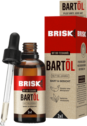 BRISK Beard oil 2 in 1, 50 ml
