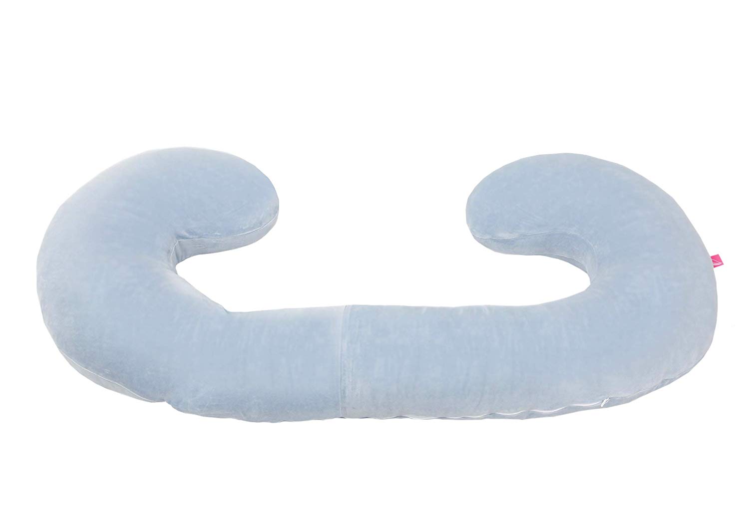 Cover for Pillow/Body Pillow Sleepy Premium Öko-Tex Standard from Motherhood – 100% Cotton Twill Velour. light blue