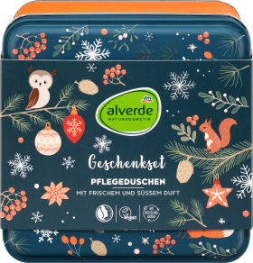 alverde NATURKOSMETIK Gift Set Christmas Cookie Jar 3pcs, 1pcs, 100ml