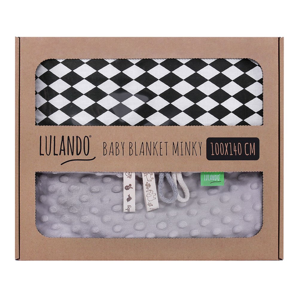 Lulando Baby Blanket 100 X 140 Cm 100% Cotton