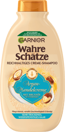 Wahre Schatze Shampoo Argan Mandelcreme, 300 ml