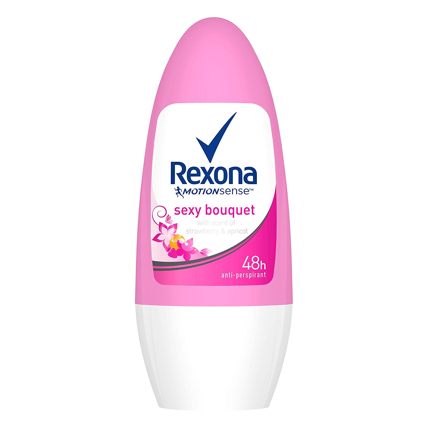 rexona Rexona, Pack of 3 Women\'s Deodorant Rollon Sexy Bouquet Motionsense Antiperspirant 50 ml, Vanilla, 150 ml, (Pack of 3)