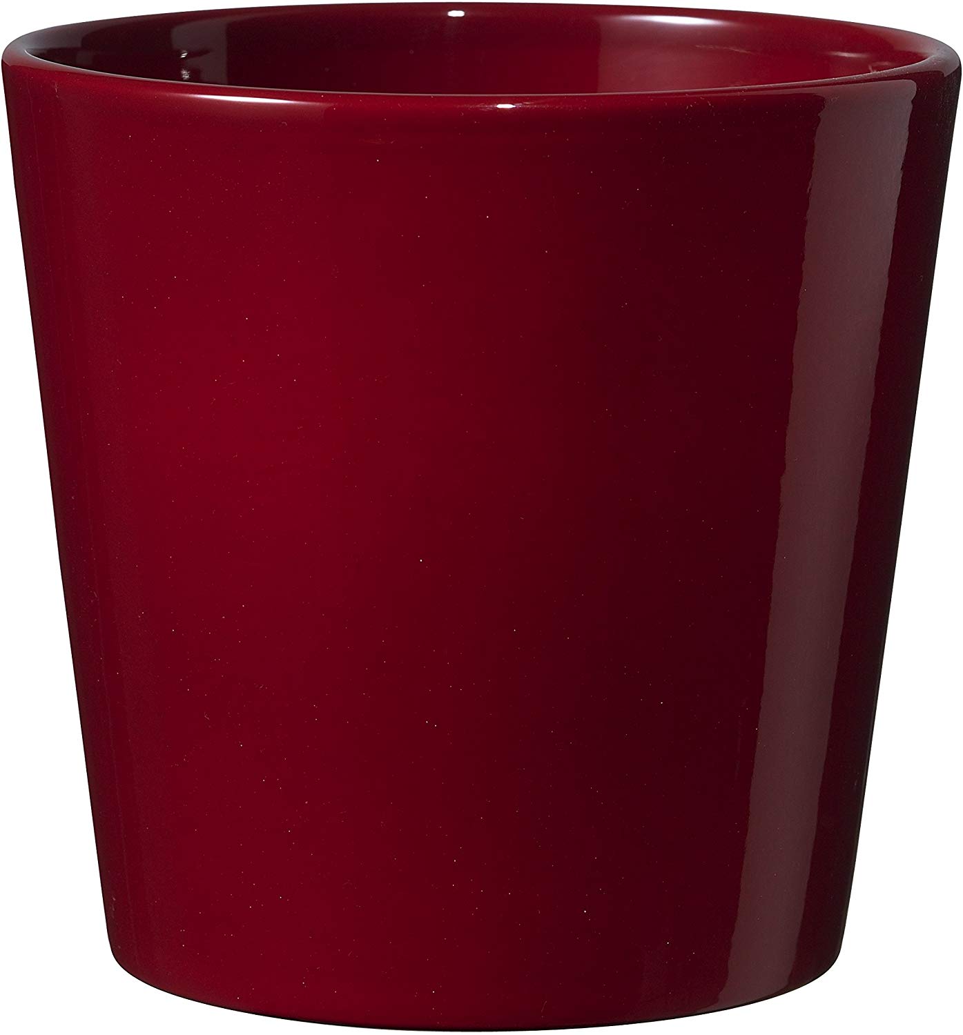 Soendgen, Dallas Style Ceramic Plant Pot 28 X 28 X 27 Cm Bordeaux Red, 0078