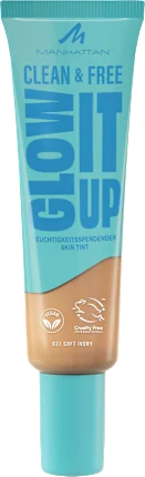 Foundation Clean & Free Glow It Up Skin Tint 31 Soft Ivory, 30 ml