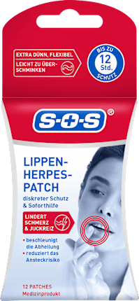 Cold sore patch, 12 pieces