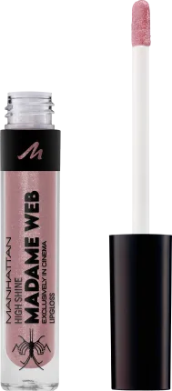 MANHATTAN Cosmetics Lip gloss High Shine Madame Web 52n Dusty Pink, 2.4 ml