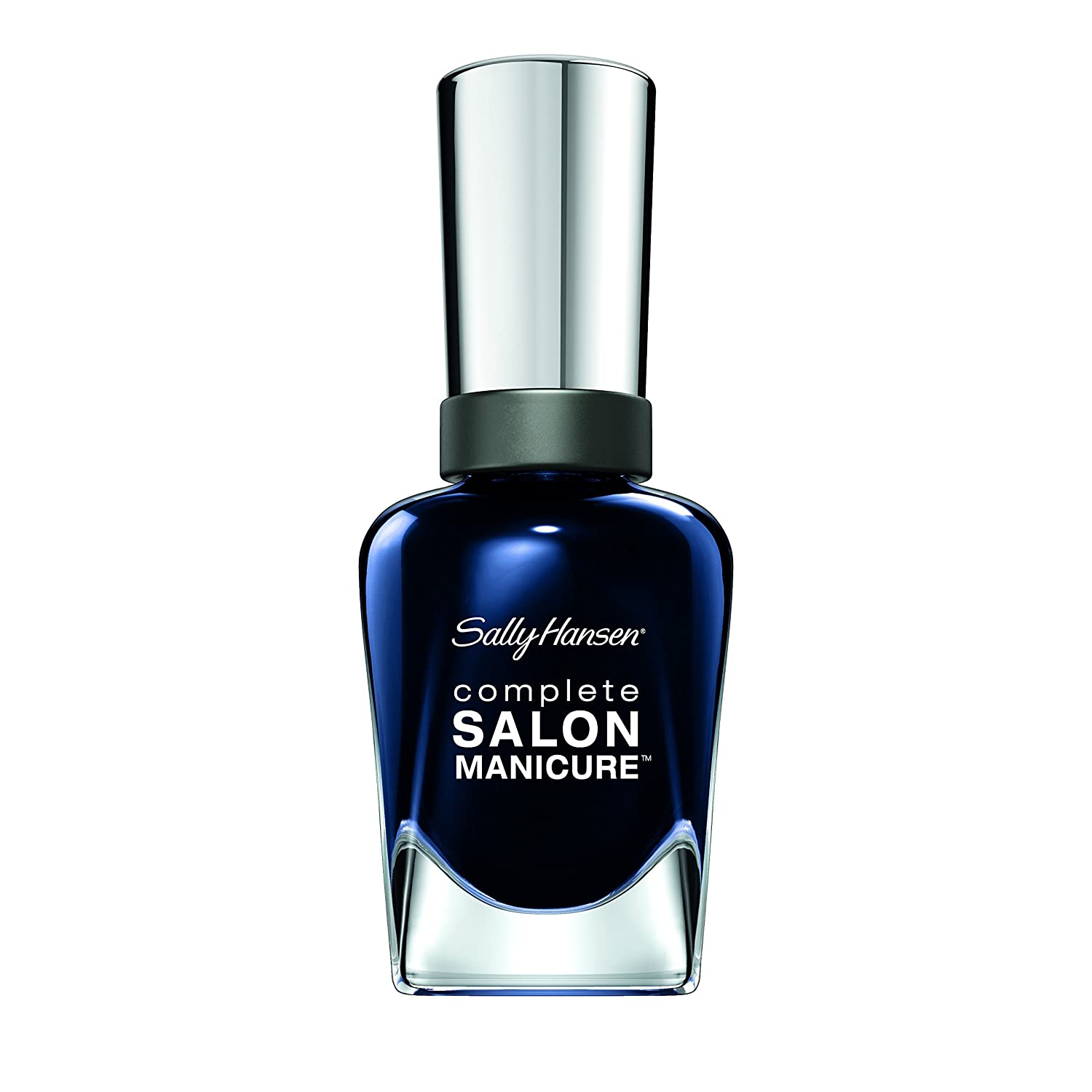 Sally Hansen Complete Salon Manicure Nail Polish 531 Dark Hue-mor/Nourishing Dark Blue Metallic 15g, hue-mor ‎531