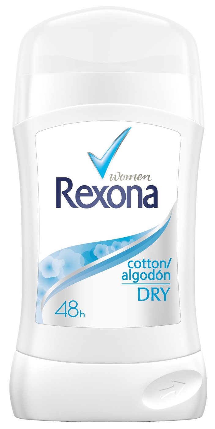 Rexona Women Cotton Dry Deodorant Stick 40 Ml (Pack of 3)