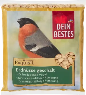 Your best bird food, shelled peanuts, exquisite, 750 g
